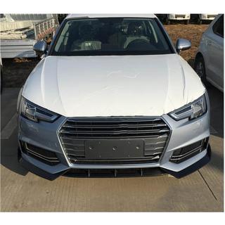 Front bumper lip Lip V5 (for S-Line Sedan 2015-2019, Carbon) photo 4