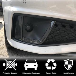 Fog Light Covers V3 (for S-Line SD 2015-2019, Carbon) Audi A4 B9 2015-2024 photo 3