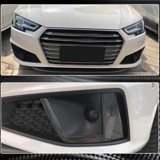 Fog Light Covers V3 (for S-Line SD 2015-2019, Carbon) Audi A4 B9 2015-2024 photo 4