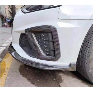 Fog Light Covers V1 (for S-Line SD 2015-2019, Carbon) Audi A4 B9 2015-2024 photo 2