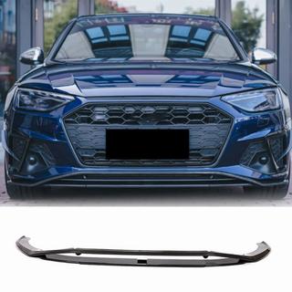 Front bumper lip Lip V2 (for S-Line Sedan 2019-2024, Carbon) photo 1