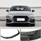 Audi A5 2016-2025 Front Bumper Lip V3 (for S-Line 2021-2025, Carbon) photo 1