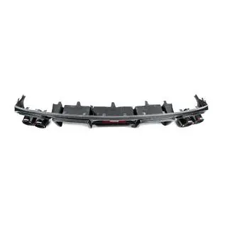 Rear Bumper Diffuser Carbon (for S-Line 2014-2018) photo 4
