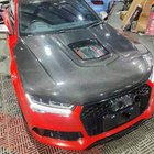 Audi A7 2010-2018 Hood (S7, 2014-2018, Carbon) photo 1