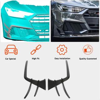 Front Bumper Covers (for S-Line 2018-2022, Carbon) photo 2