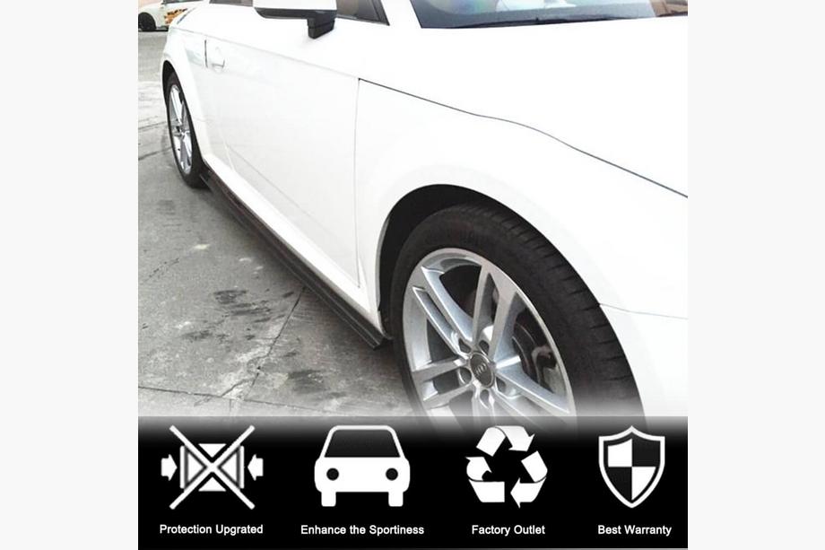Audi TT 2014-2023 Side Skirts (for Base, Carbon) Photo 2