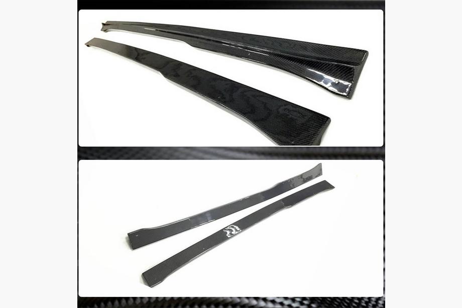 Audi TT 2014-2023 Side Skirts (for Base, Carbon) Photo 4