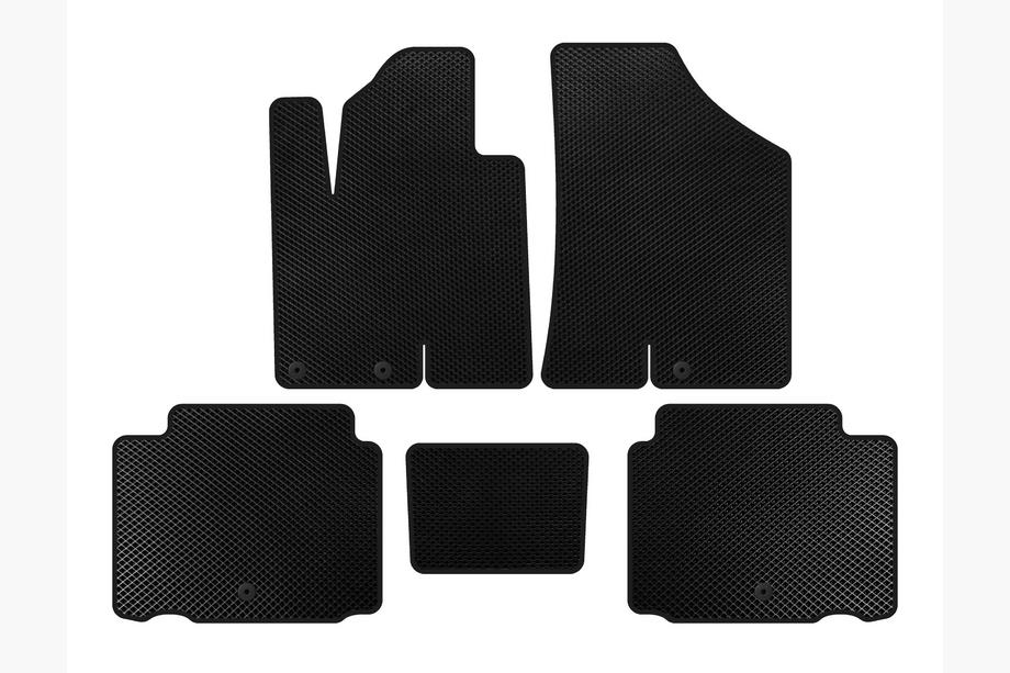 Hyundai IX55 2007-2012 EVA Floor Mats (black) Image