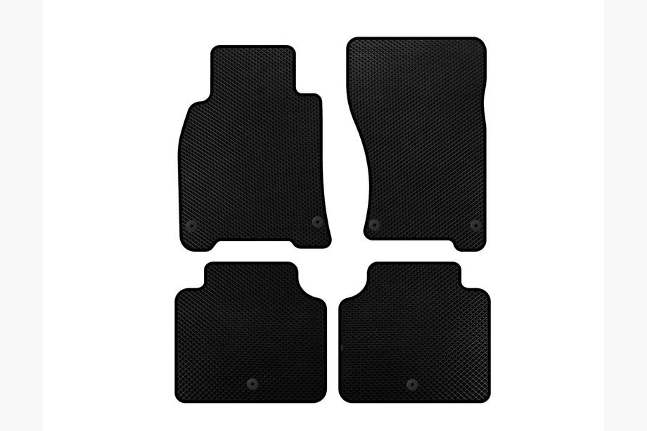 Infinity M35/37/45 2003-2014 EVA Floor Mats (For M37, Black) Image