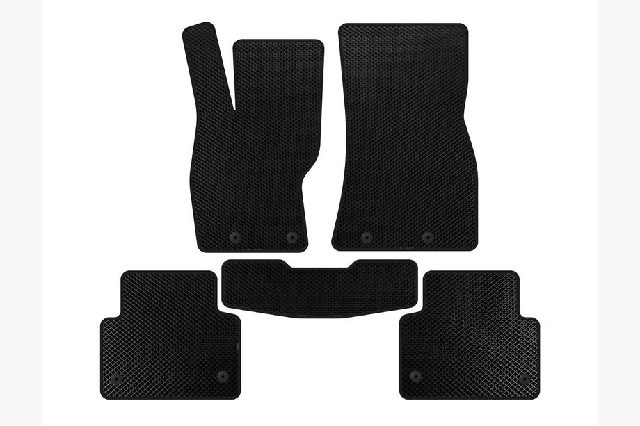 Jaguar XF 2009-2016 EVA Floor Mats (2011-2016, SD, Black) Image