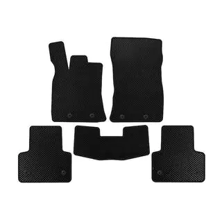 EVA Floor Mats (Short, Black) Jaguar XJ 2010-