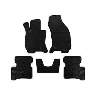 EVA Floor Mats (SD, Floor-Mounted Accelerator, Black) Jaguar X-Type 2001-2009
