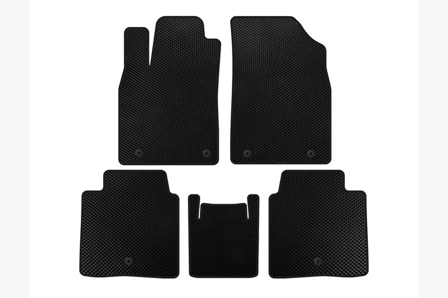 Lexus ES 2012-2018 EVA Floor Mats (SD, Hybrid, Black) Image