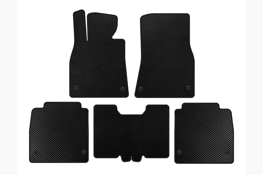 Lexus LS 2007-2017 EVA Floor Mats (2007-2010, SD, Long Wheelbase, Black) Photo 1