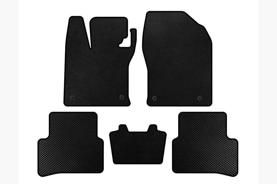 Lexus UX 2018- EVA Floor Mats (Hybrid, Black) Image