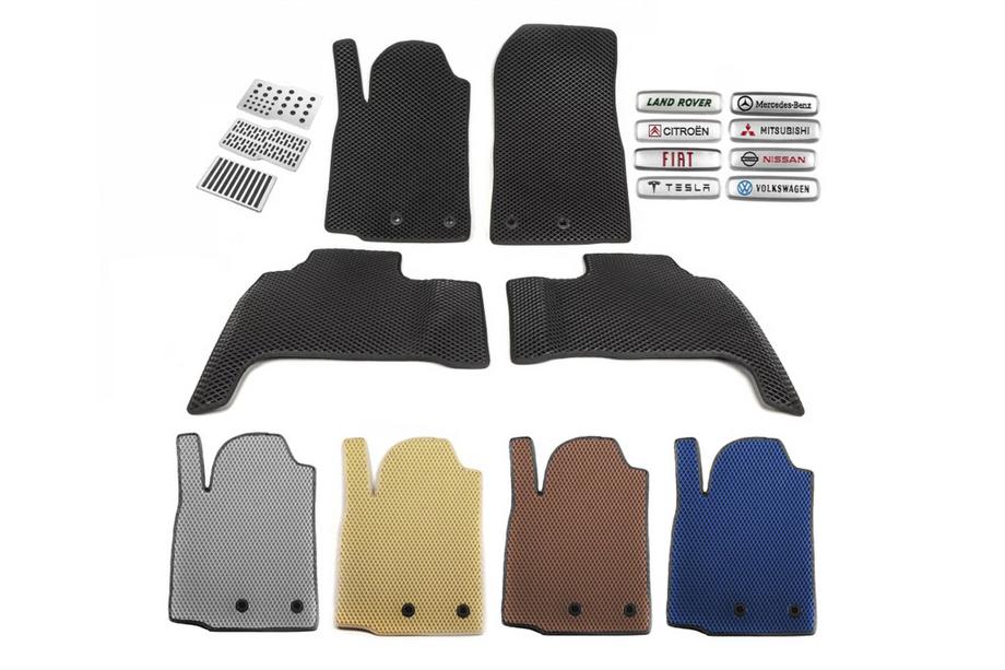 Mazda 2 2007-2014 EVA Floor Mats (black) Image