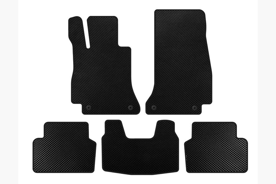 Mercedes E-class W213 2016-2023 EVA Floor Mats (SD, Black) Photo 1