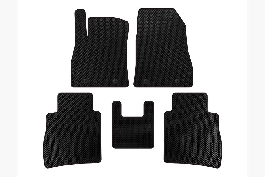 Nissan Sentra 2012-2019 EVA Floor Mats (SD, Black) Image