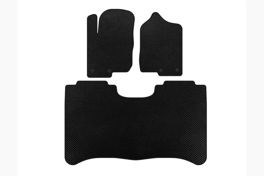 Nissan Titan 2004-2011 EVA Floor Mats (black) Photo 1