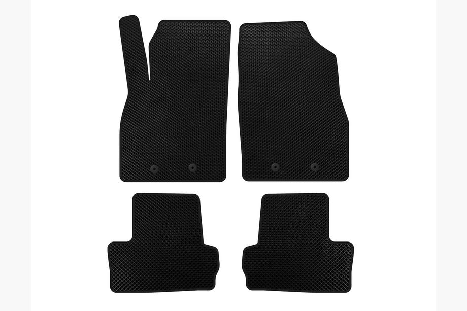 Opel Ampera 2011-2016 EVA Floor Mats (LB, Hybrid, Black) Image