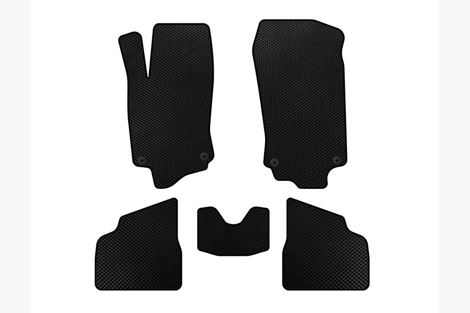 Opel Corsa C 2000-2006 EVA Floor Mats (black) Image