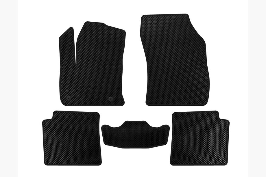 Peugeot 2008 2019- EVA Floor Mats V1 (Electric, Black) Photo 1