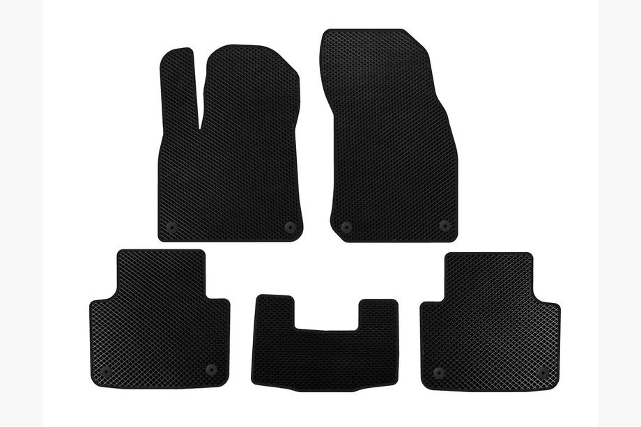 Porsche Cayenne 2018- EVA Floor Mats (black) Image