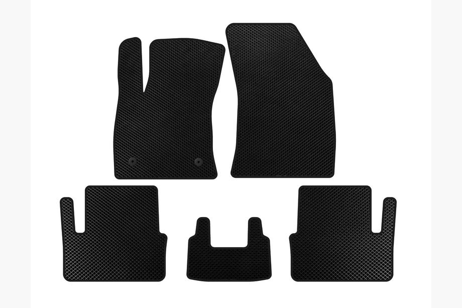 Renault Megane IV 2016-2025 EVA Floor Mats (HB, Black) Photo 1