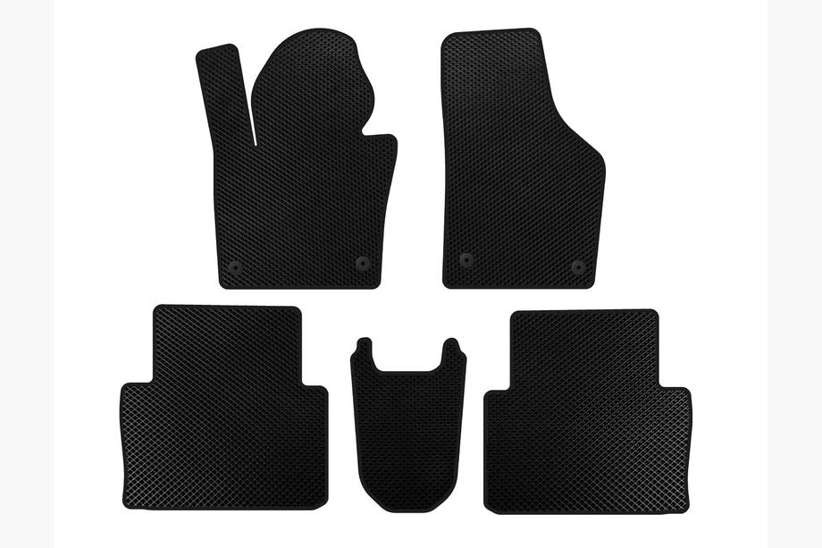 Seat Alhambra 2010- EVA Floor Mats (2015+, Black) Image