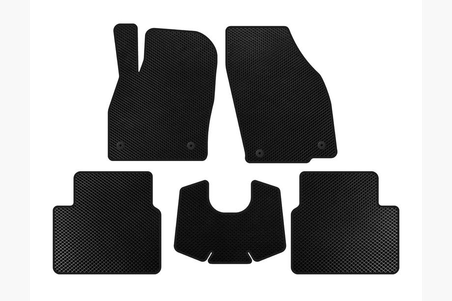Skoda Kamiq 2019- EVA Floor Mats (Automatic, Black) Image