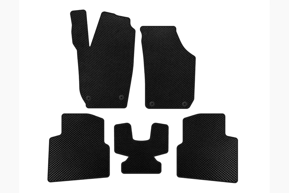 Skoda Roomster 2006-2015 EVA Floor Mats (Black) Photo 1