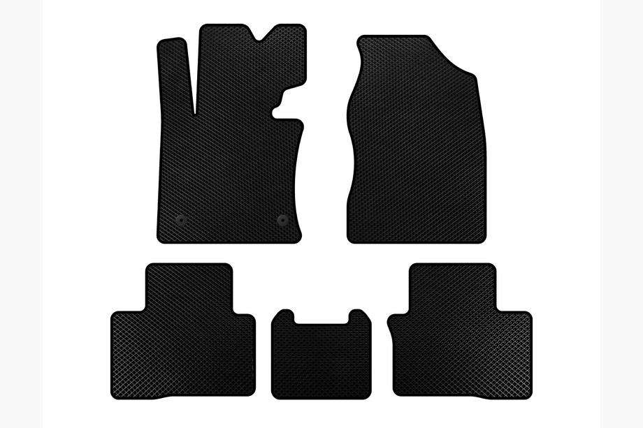 SsangYong Tivoli 2015- EVA Floor Mats (Black) Image