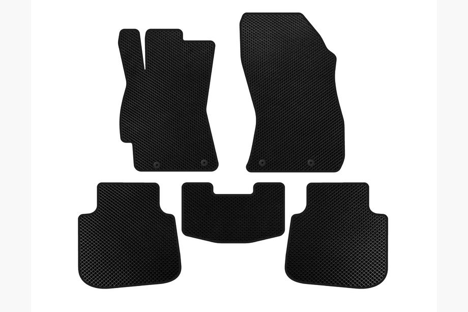 Subaru Legacy 2014-2019 EVA Floor Mats (SD, Legacy BN, Black) Photo 1