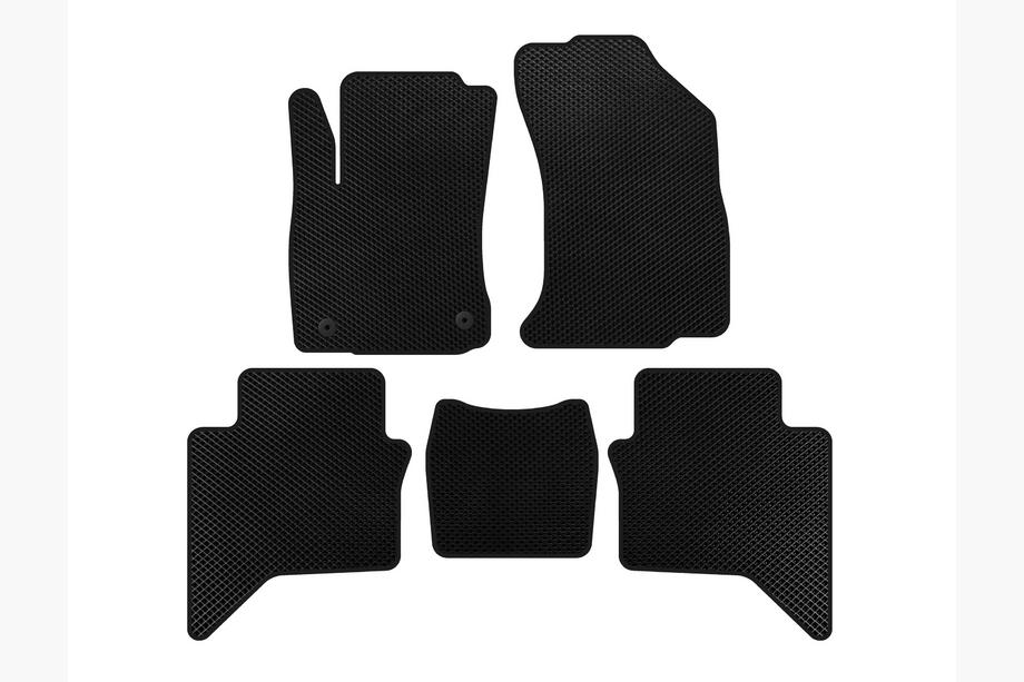 Toyota Hilux 2015- EVA Floor Mats (black) Image