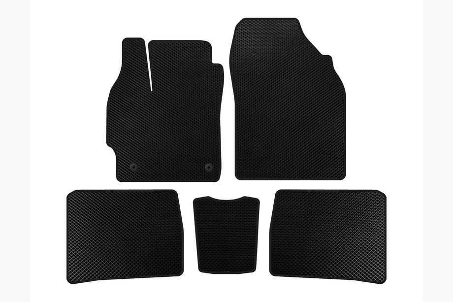 Toyota Prius 2009-2015 EVA Floor Mats (LB, Black) Photo 1