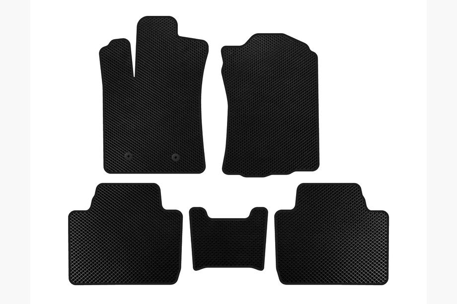 Toyota Tacoma 2015–2023 EVA Floor Mats (black) Photo 1