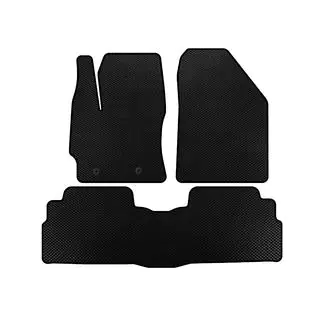 EVA Floor Mats (2 Rows, 7-Seater, Black)