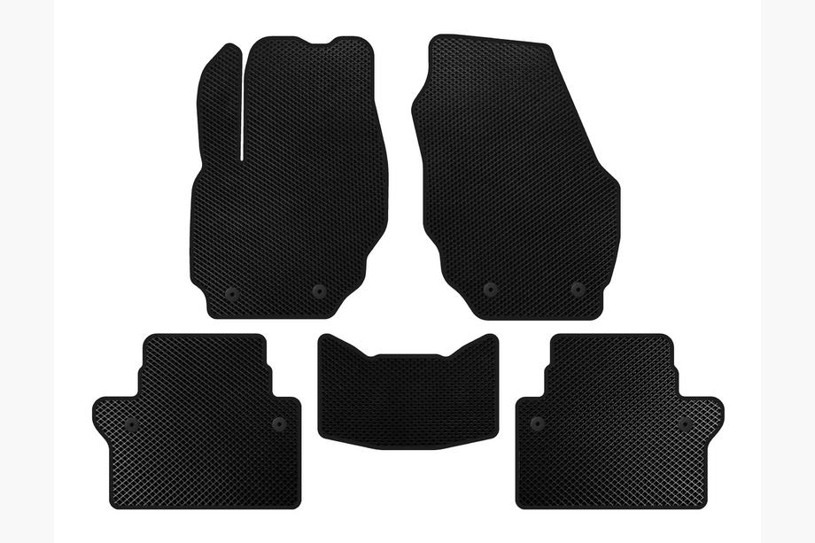 Volvo S80 2006-2016 EVA Floor Mats (black) Image