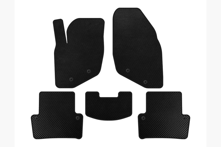 Volvo XC70 2000-2007 EVA Floor Mats (Black) Image
