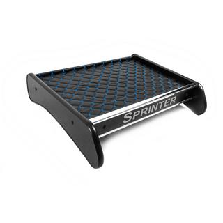 Dashboard Shelf (Black with Blue Stitching) photo 3