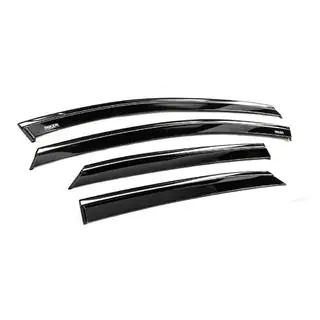 Window Deflectors with Chrome Trim (2024+, 4 pcs, Niken) photo 3