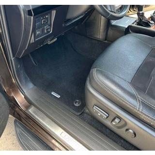 Textile Floor Mats Premium (black) 5-seater, 2013-2022 Toyota Land Cruiser Prado 150 2009-2023 photo 1