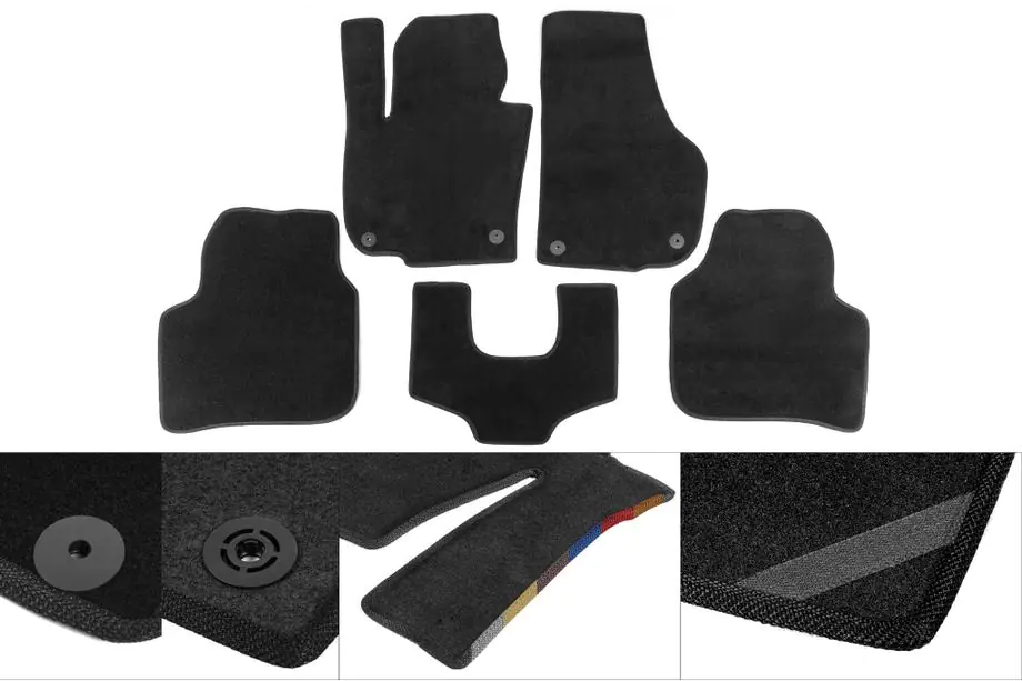 Honda M-NV 2020- Textile Floor Mats Premium (black) Image