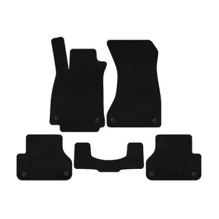 Premium V1 textile floor mats (Sedan, black)