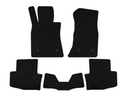 Cadillac ATS 2012-2019 Textile Floor Mats Premium (SD, Black) photo 2