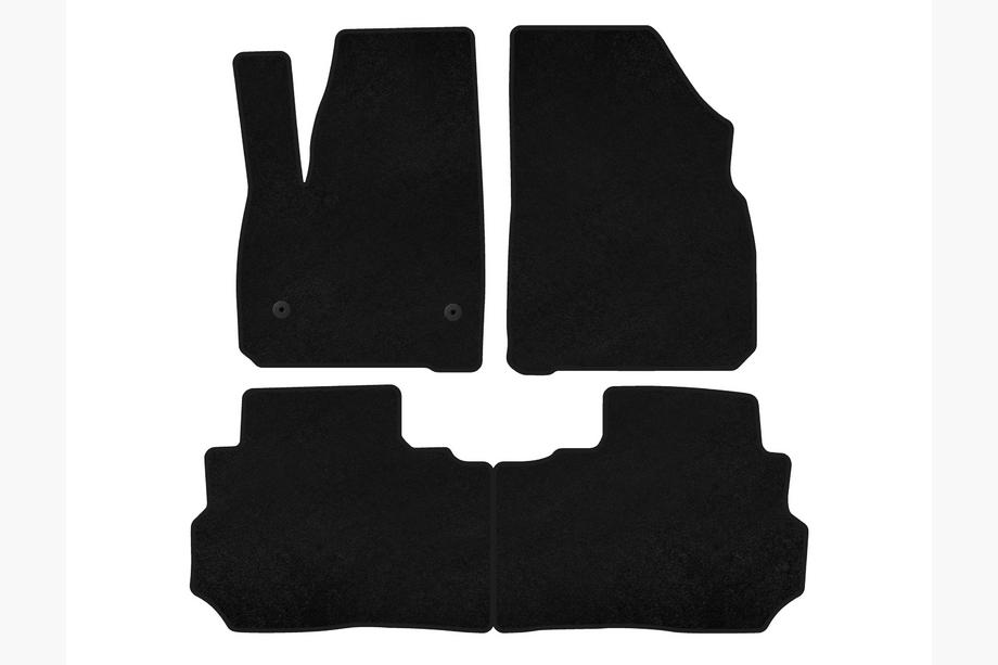 Cadillac XT5 2016- Textile Floor Mats Premium (Black) Image