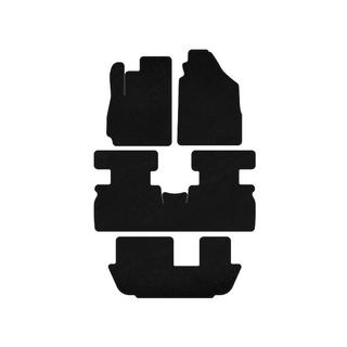 Textile Floor Mats Premium (2 Rows, Black) Jetour X70 2018- photo 1