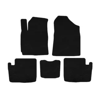 Premium Textile Floor Mats (2005-2009, Black) Chery Tiggo 1 2005-2016 photo 1