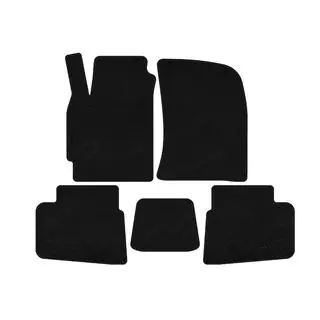 Textile Floor Mats Premium (Black)