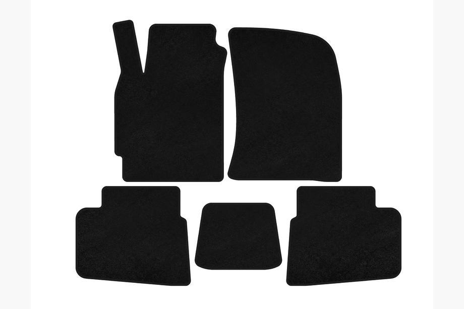 Chevrolet Evanda 2000-2006 Textile Floor Mats Premium (Black) Image